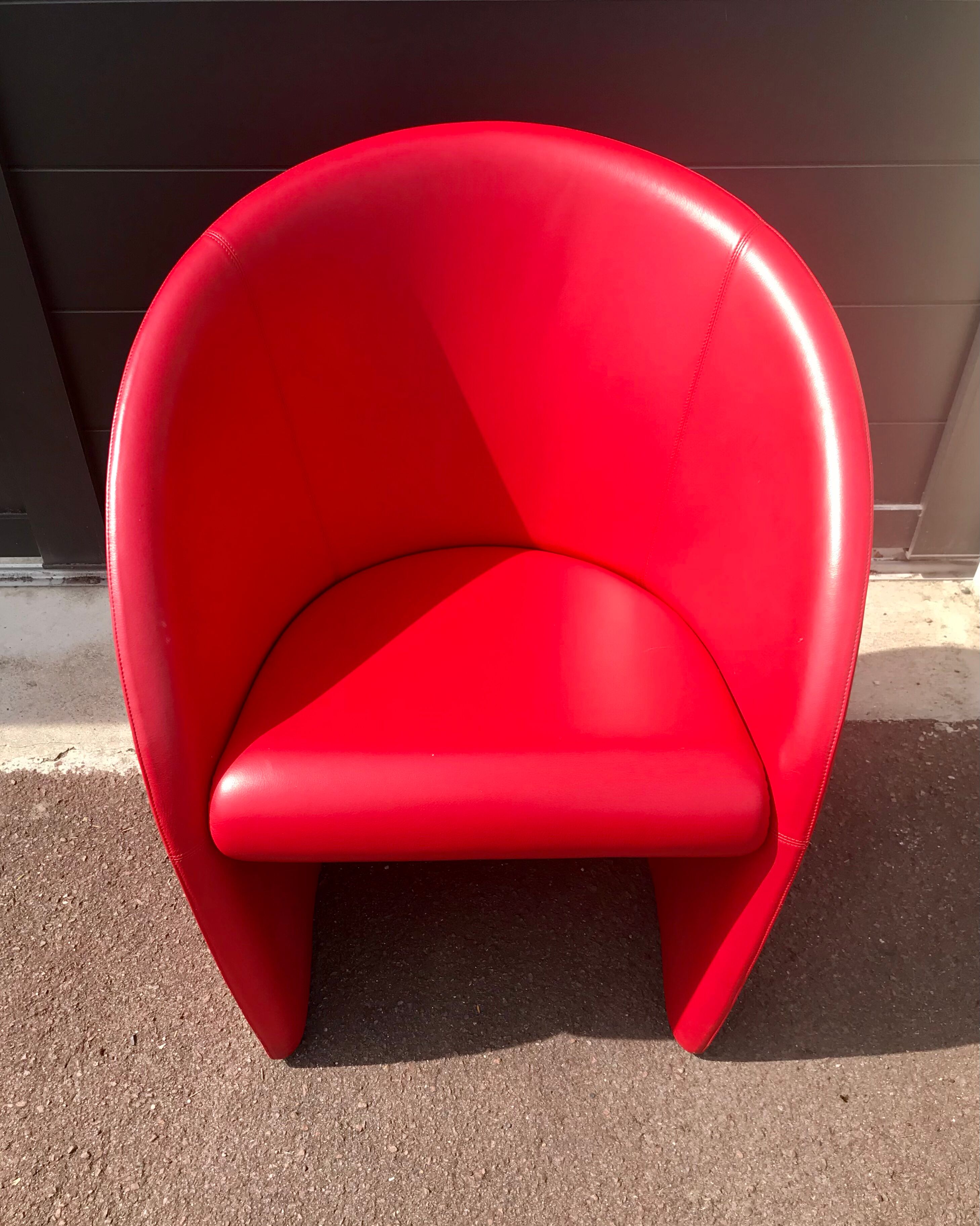 Chair Massimo Vignelli Poltrona Frau 1980