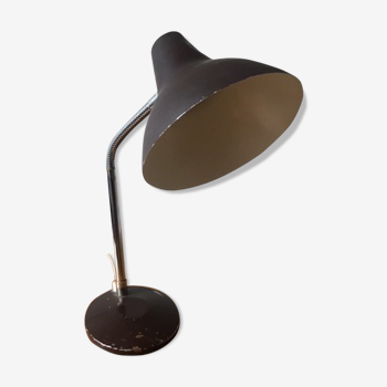 Office lamp brown aluminor