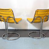 Vintage Space Age dinner table and four chairs