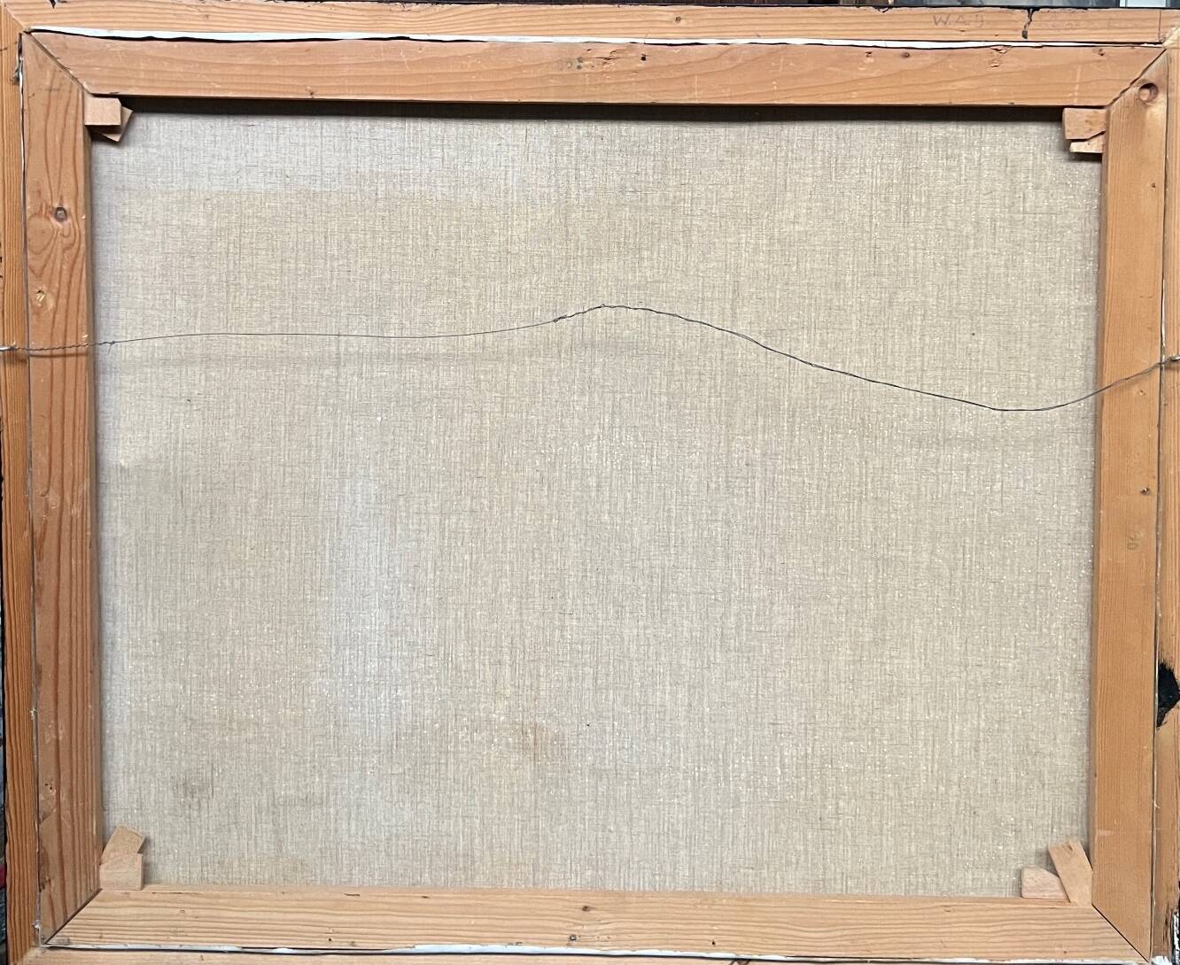 "Seascape". Oil on canvas.