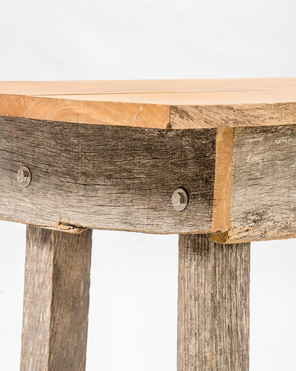 table d’appoint oak et acacia