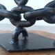 Brutalist candle holder 50s