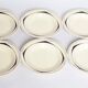 Lot 18 assiettes plates, creuses et dessert 1980