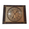 Clock pendulum formica wood way JAZ Chocolate 70's