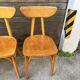 Suite de 4 chaises « banane » Lutherma