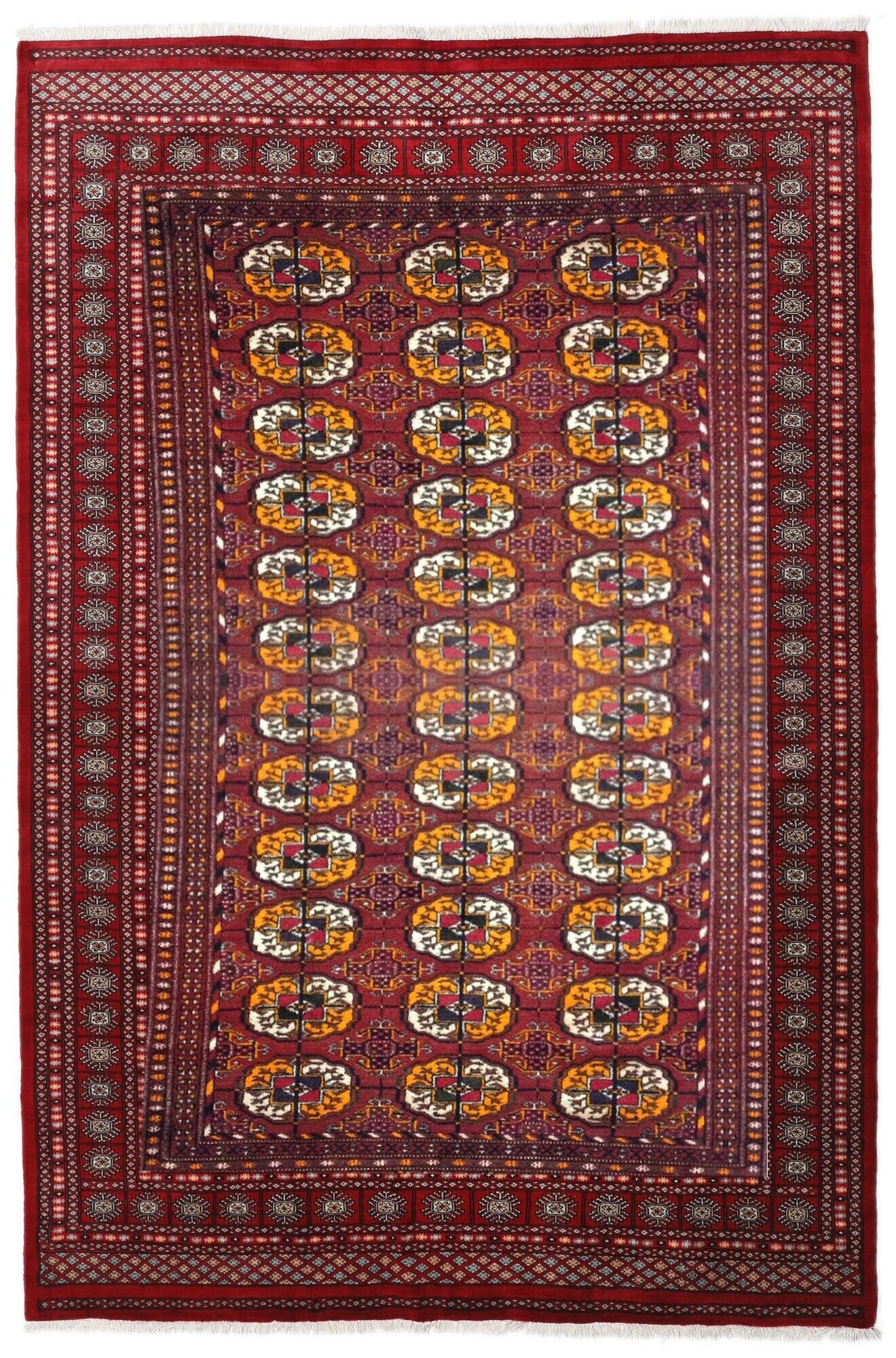 Oriental carpet bukhara 125 x 200 cm