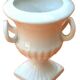 White Delf ceramic vase