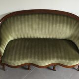 Napoleon III Sofa In Mahogany