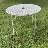 Iron garden table