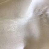 Large yellow and white vintage tablecloth