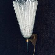 Italian Art Glass Wall Lamp by Barovier & Toso, 1950s
