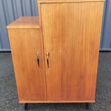 Vintage bar fridge cabinet
