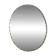 Miroir ovale biseauté à poser