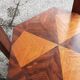 Gueridon old marquetry table old art deco vintage
