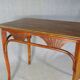 Table ou bureau Thonet N°8122, vers 1910, plateau chêne.