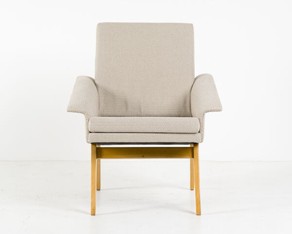 Armchair by miroslav navratil for jitona, 60's