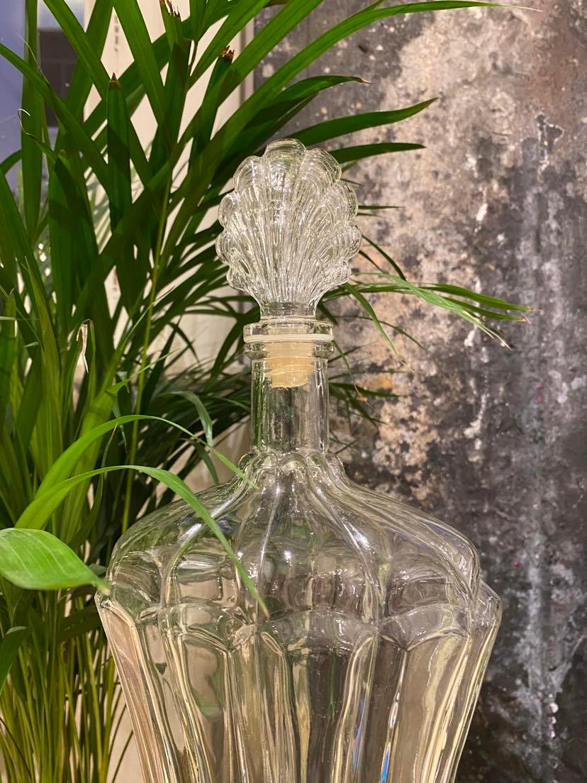 Glass shell decanter