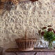 Panier en osier ancien avec couvercle