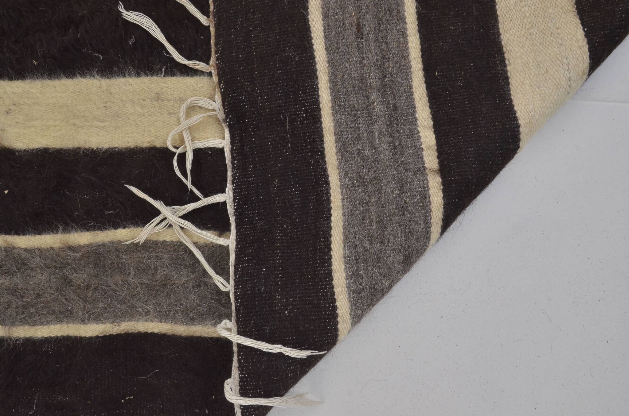 Vintage Anatolian Black Blanket Rug sku 1652