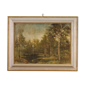 Landscape signed and dated 1939