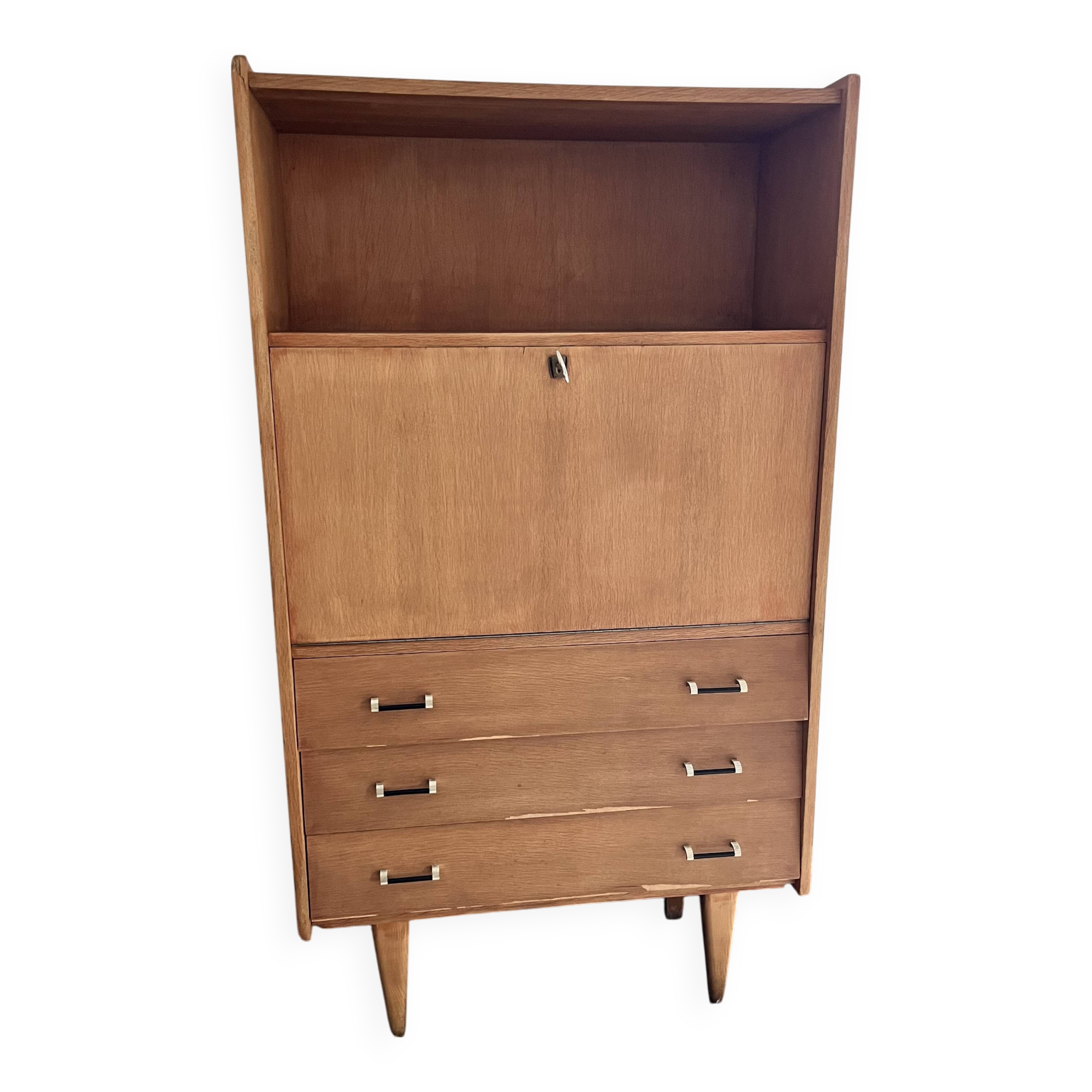 Vintage wooden secretary