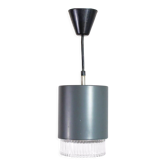 Willa suspension lamp in glass and metal