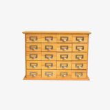 Small cabinet with compartments