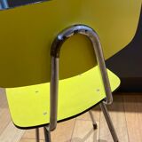 Yellow chair in child formica