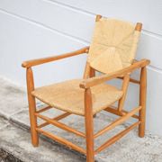Charlotte Perriand armchair model 21 Chamrousse, French designer armchair