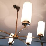 Chandelier vintage 60 opalines