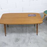 Nordic coffee table 1960 teak ceramic