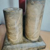 Stone candle holder