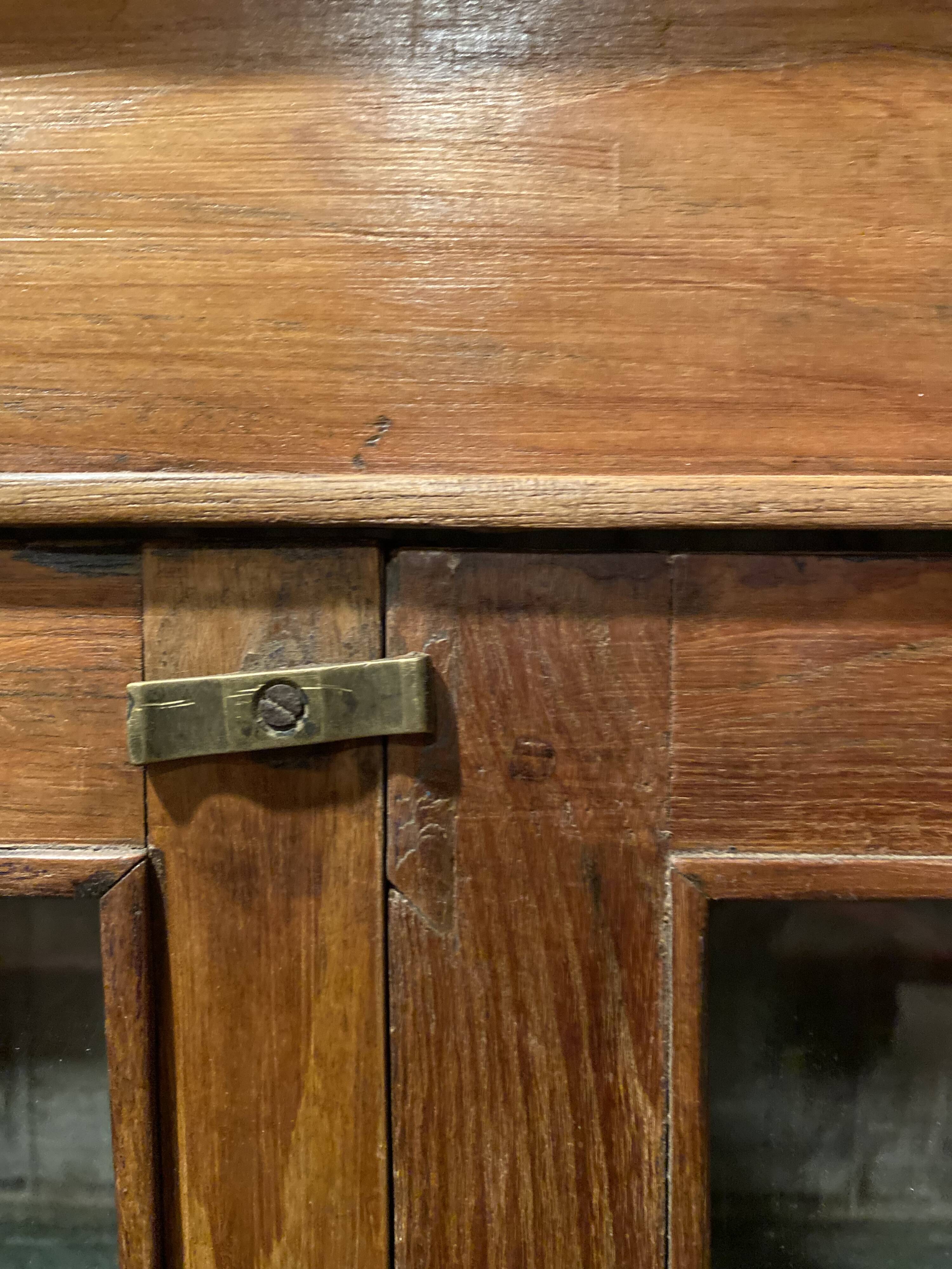 Glazed mango sideboard