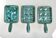 Set of 3 Robert Picault ceramic snail pans