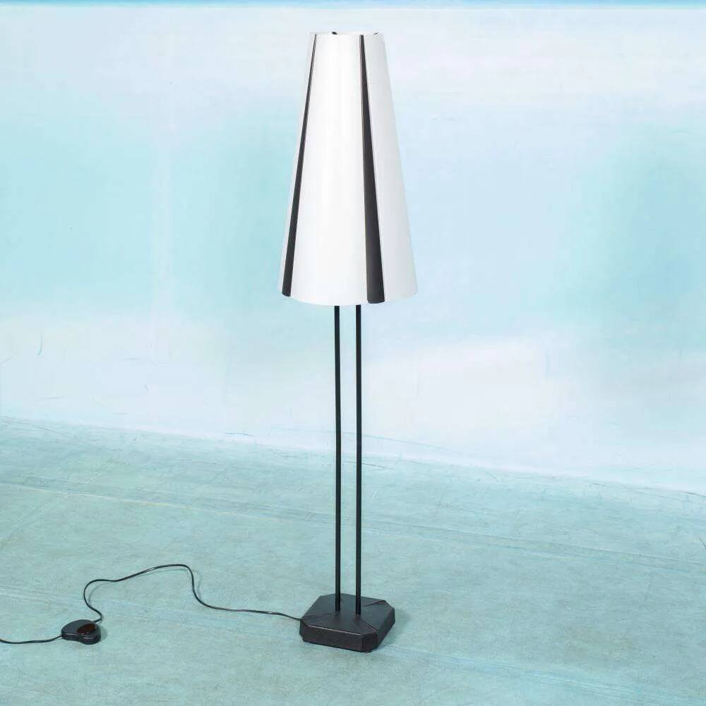 1980s IKEA floor lamp, Memphis Vistofta large floor lamp.