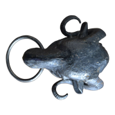 Bronze ram knocker