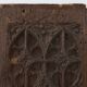 Late Gothic carved oak relief panel, France 15th century