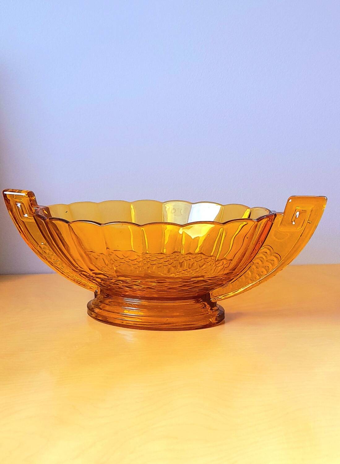 Val St Lambert fruit bowl