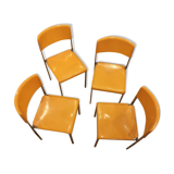 4 L303 chairs by Lafargue