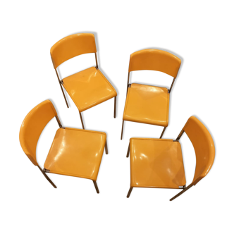 4 L303 chairs by Lafargue