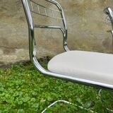 Chrome chairs circa 1960