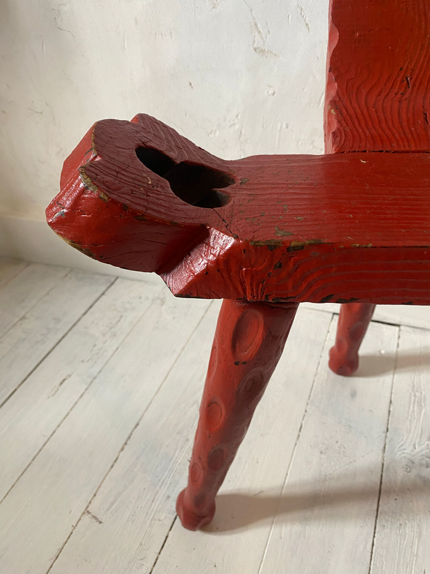 Chaise tripode vintage