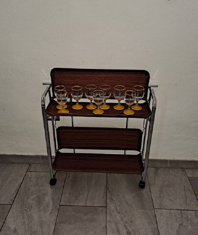 Desserte pliante, Italie années 1960
