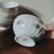 7 mismatched porcelain rib bowls