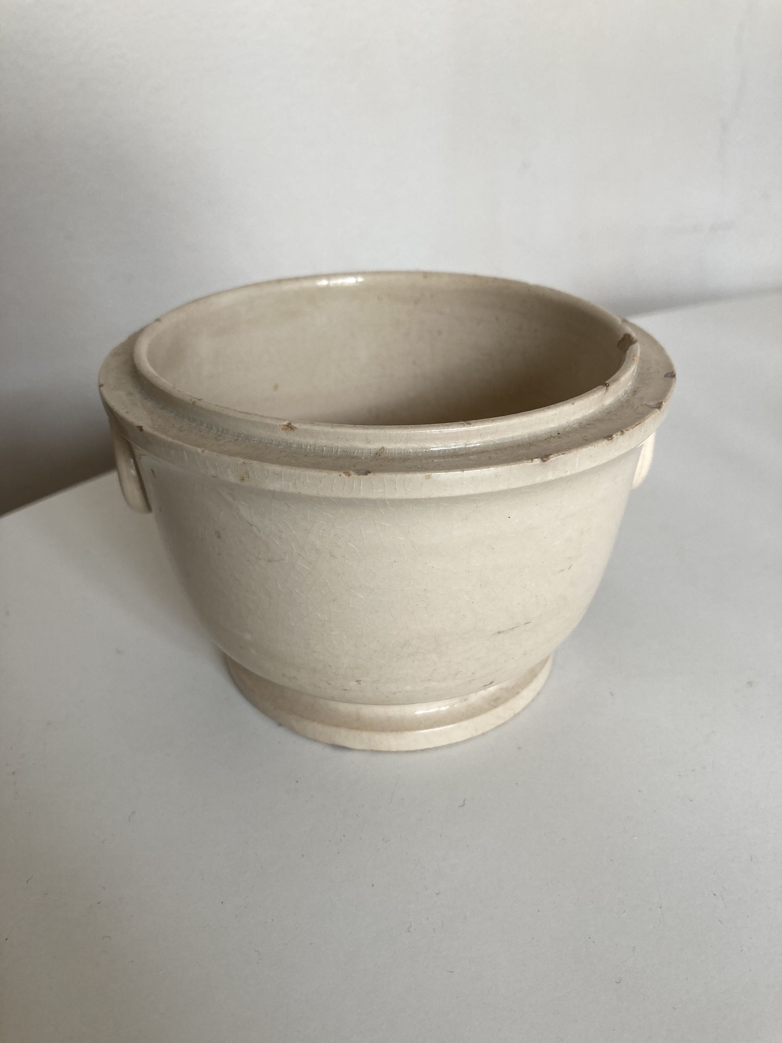 Pot de faïence directoire de digoin et sarreguemines néo classique 1860