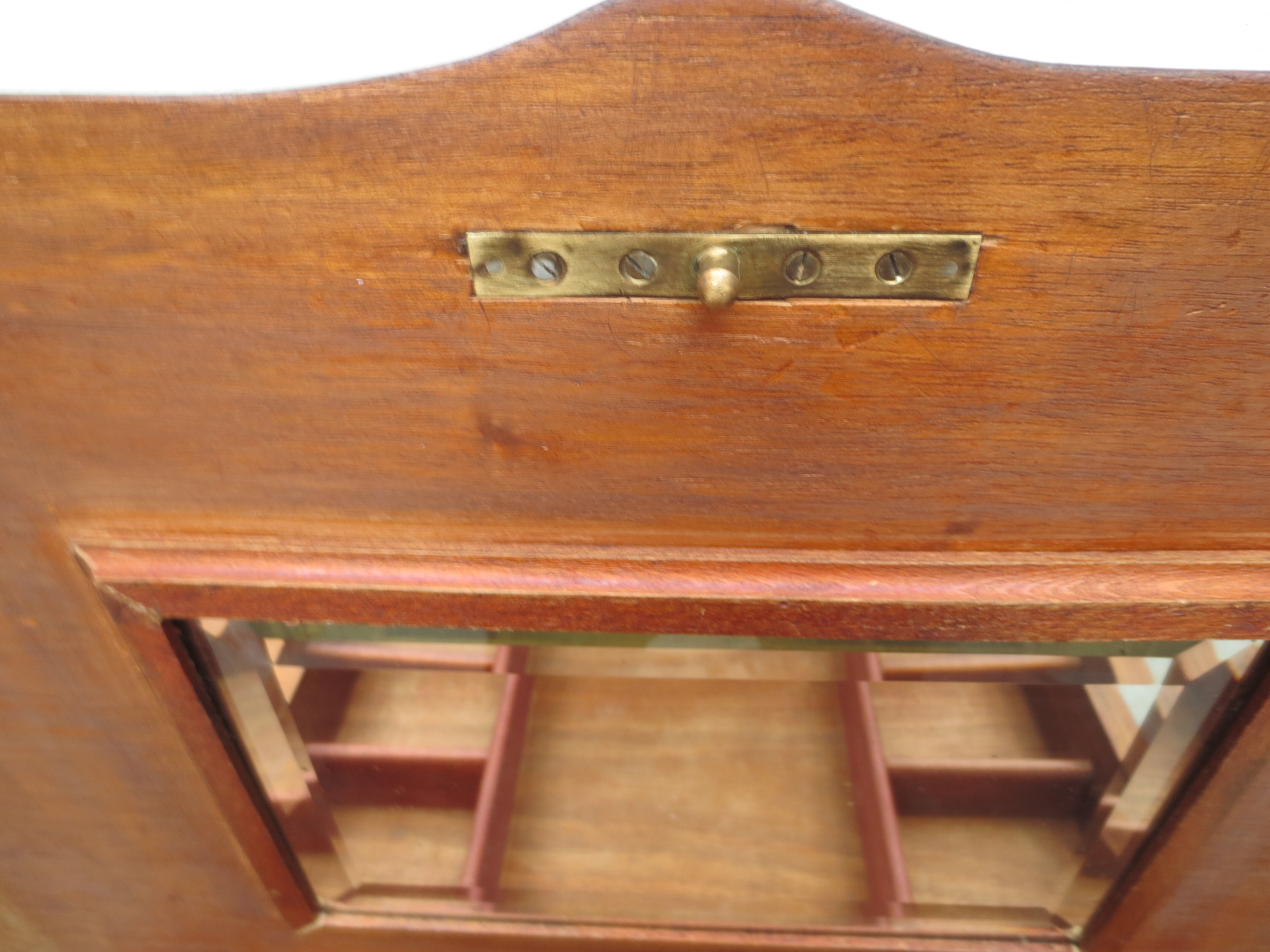 Former walnut marquetry sewing basket