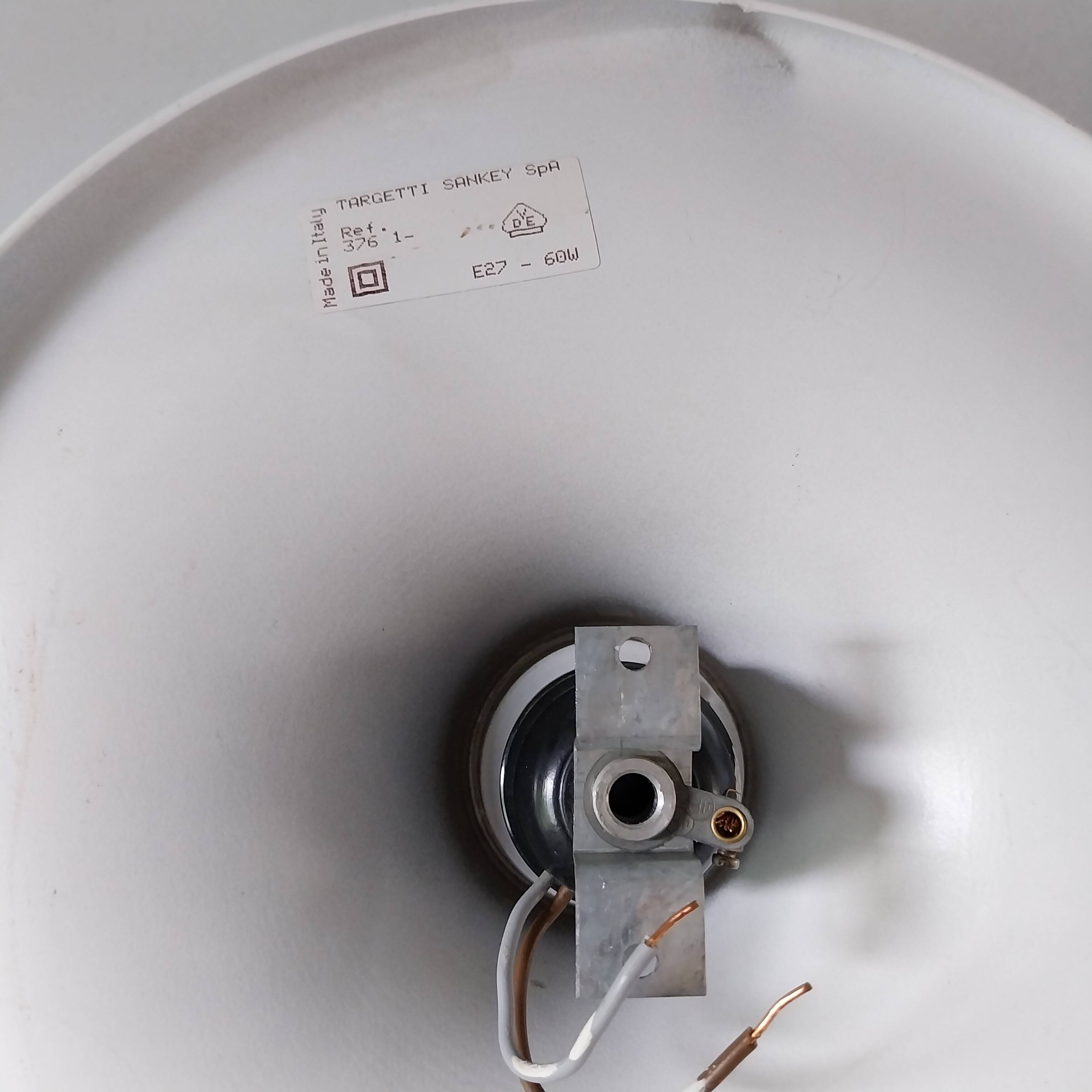 Italian design wall lamps Targetti - 70's