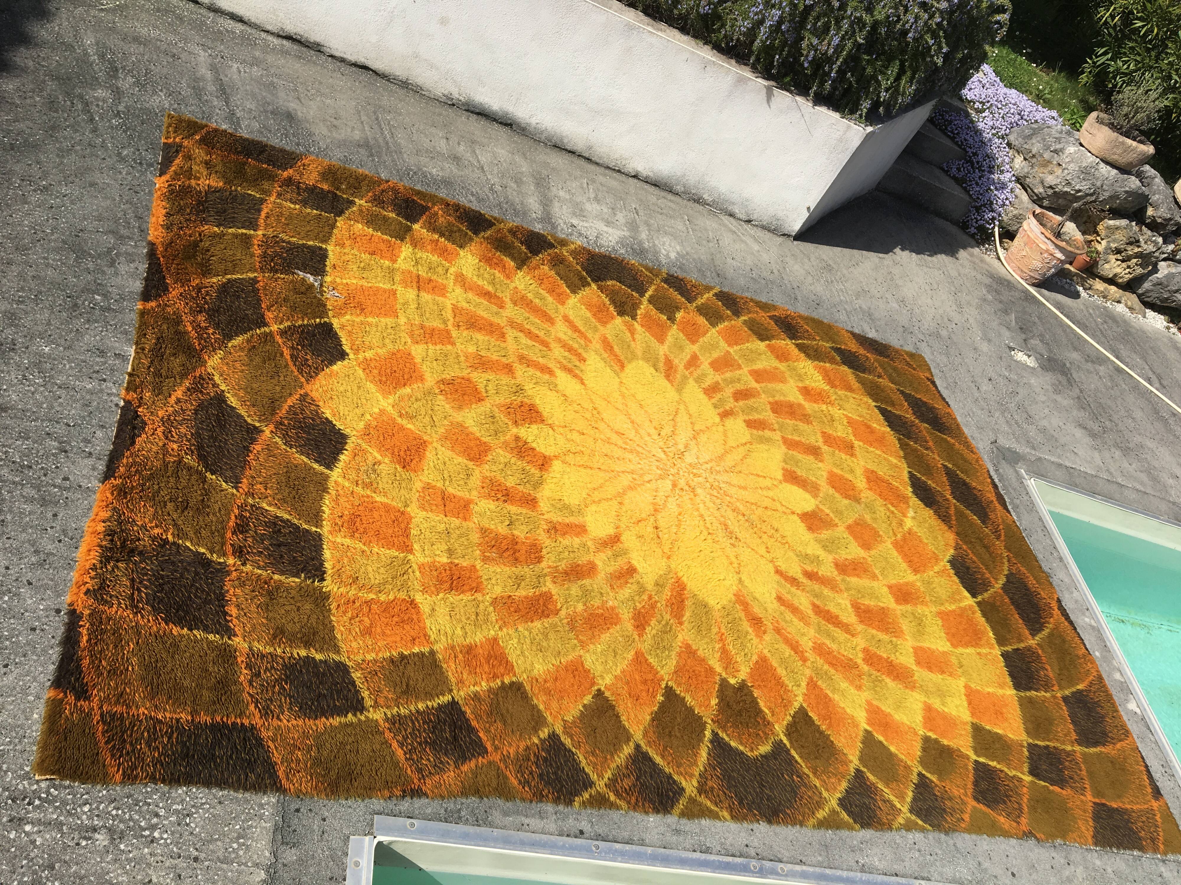 Vintage Desso carpet 70s 350x250cm