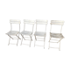 4 folding garden chairs