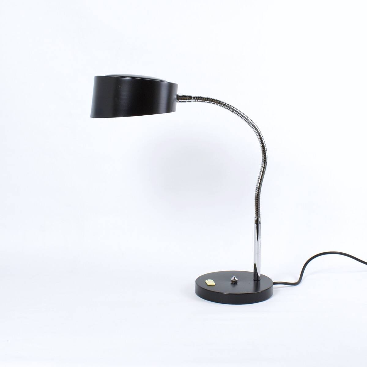 Lampe Philips vintage en métal laqué noir, 1950